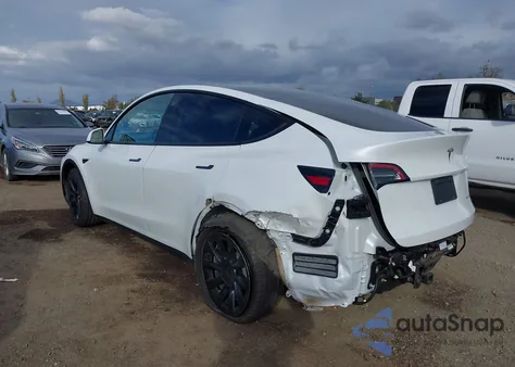 2021 Tesla Model Y Long Range Dual Motor All-Wheel Drive из США, поврежденный, VIN 5YJYGAEE4MF214084